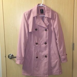 Atmosphere pink/blush trench coat